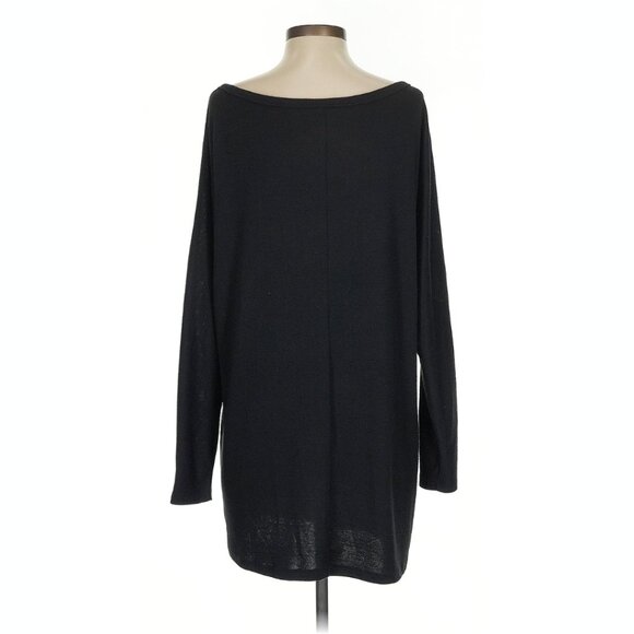 Wilfred Free Black Boat Neck Tunic Oversized Top – Size S - Picture 2 of 5